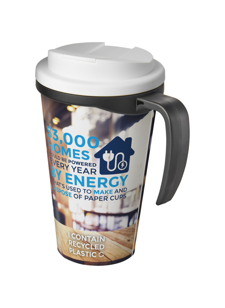 Mug isolant Brite-Americano® Grande 350ml avec couvercle anti fuite
