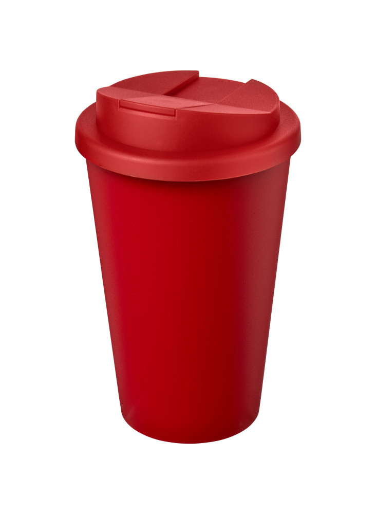 Gobelet publicitaire isotherme recyclé Americano® Eco anti-déversement 350 ml