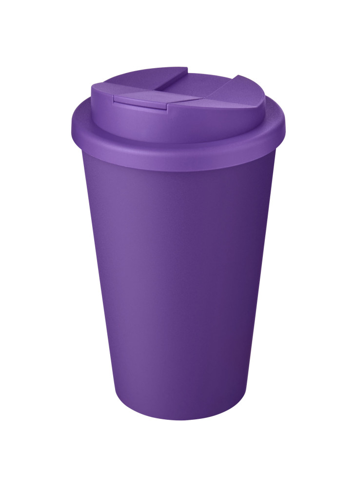 Gobelet publicitaire isotherme recyclé Americano® Eco anti-déversement 350 ml