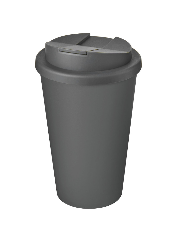Gobelet publicitaire isotherme recyclé Americano® Eco anti-déversement 350 ml
