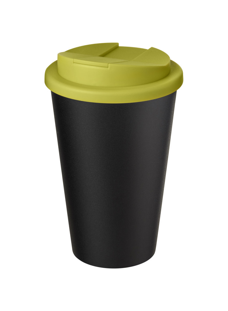 Gobelet publicitaire isotherme recyclé Americano® Eco anti-déversement 350 ml