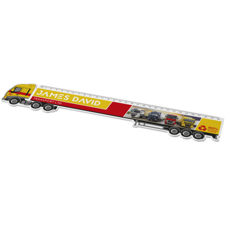 Règle camion publicitaire recyclée Tait 30cm