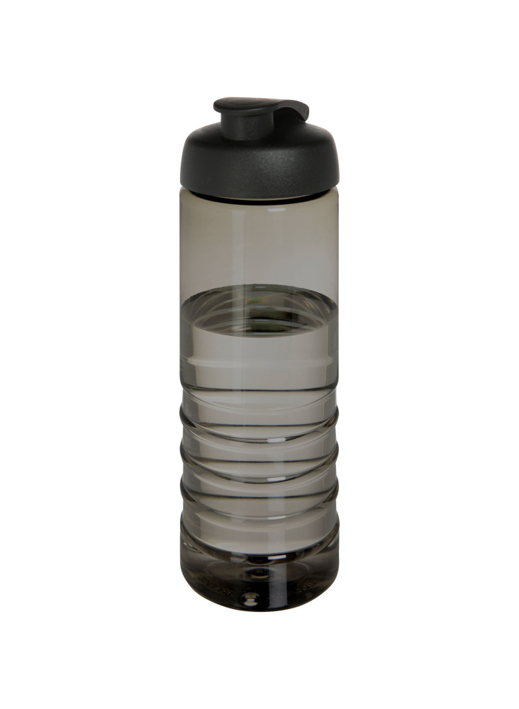 Bouteille publicitaire de sport H2O Active Eco Treble 750 ml recyclée couvercle clapet