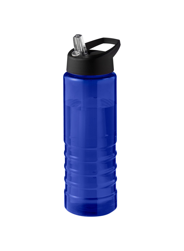 Bouteille de sport H2O Active® Eco Treble de 750 ml avec couvercle à bec verseur