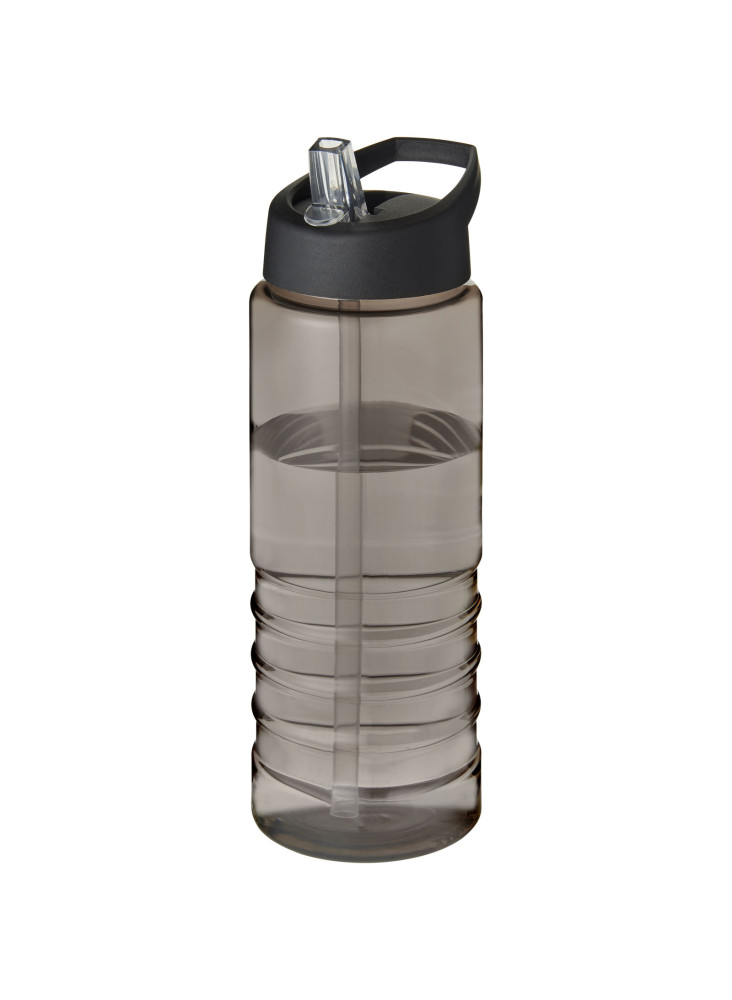 Bouteille de sport H2O Active® Eco Treble de 750 ml avec couvercle à bec verseur