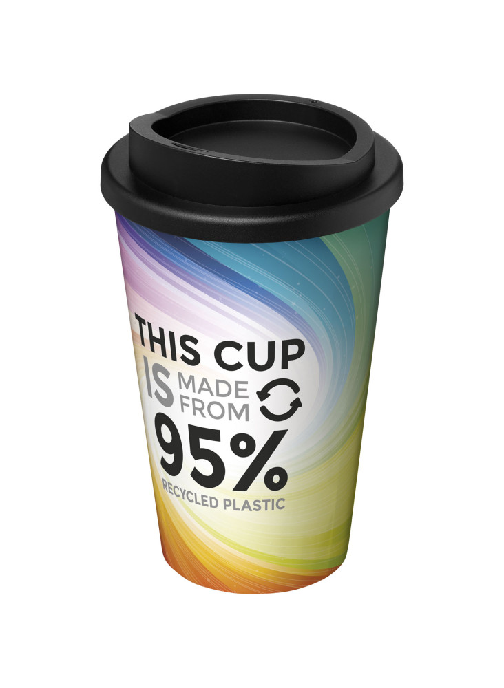 Gobelet avec isolation Brite-Americano® Recycled de 350 ml