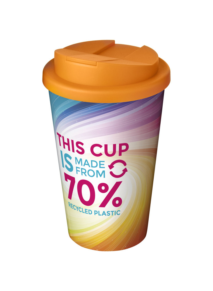 Gobelet avec isolation Brite-Americano® Eco de 350 ml et anti-déversement