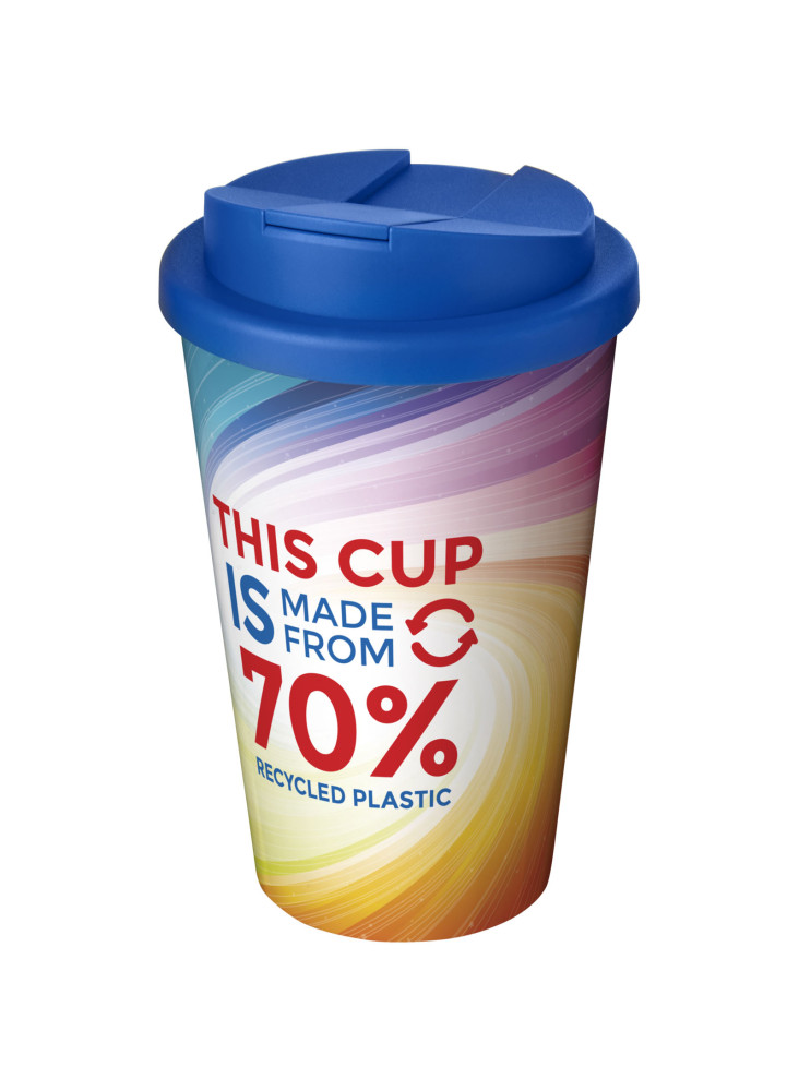 Gobelet avec isolation Brite-Americano® Eco de 350 ml et anti-déversement