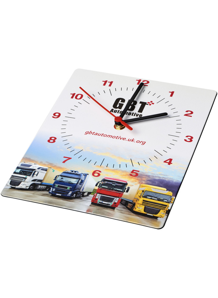 Horloge murale publicitaire recyclée Brite-Clock