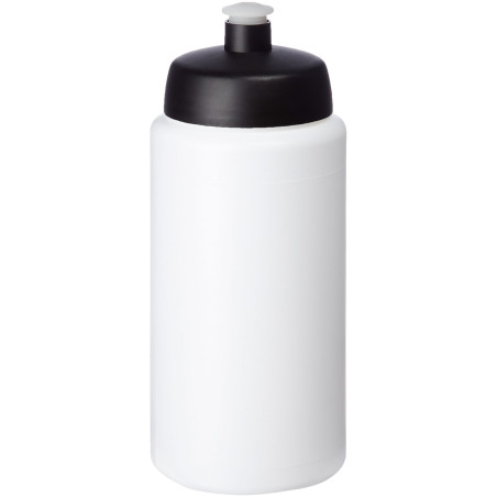 Bouteille publicitaire de sport Baseline Plus 500 ml antidérapante couvercle dôme