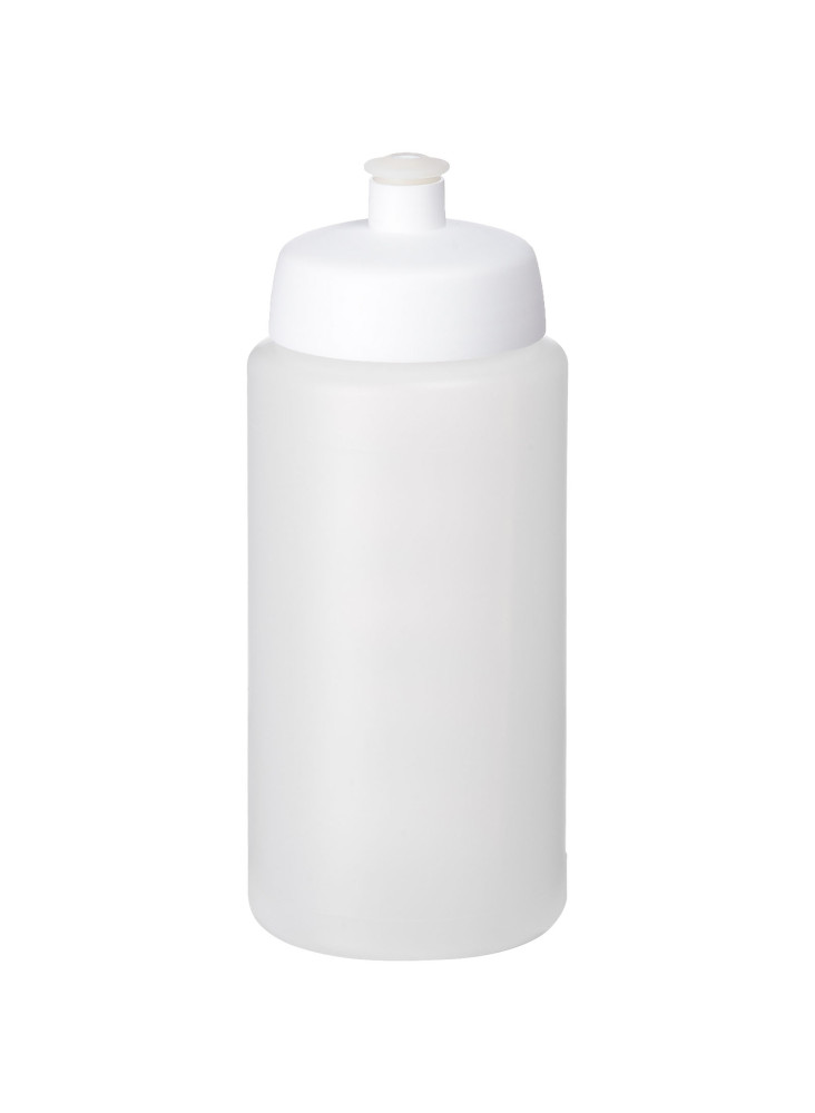 Bouteille publicitaire de sport Baseline Plus 500 ml antidérapante couvercle dôme