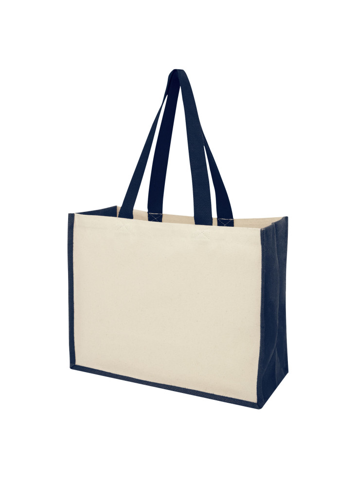 Sac publicitaire Varai en toile et jute 23 L