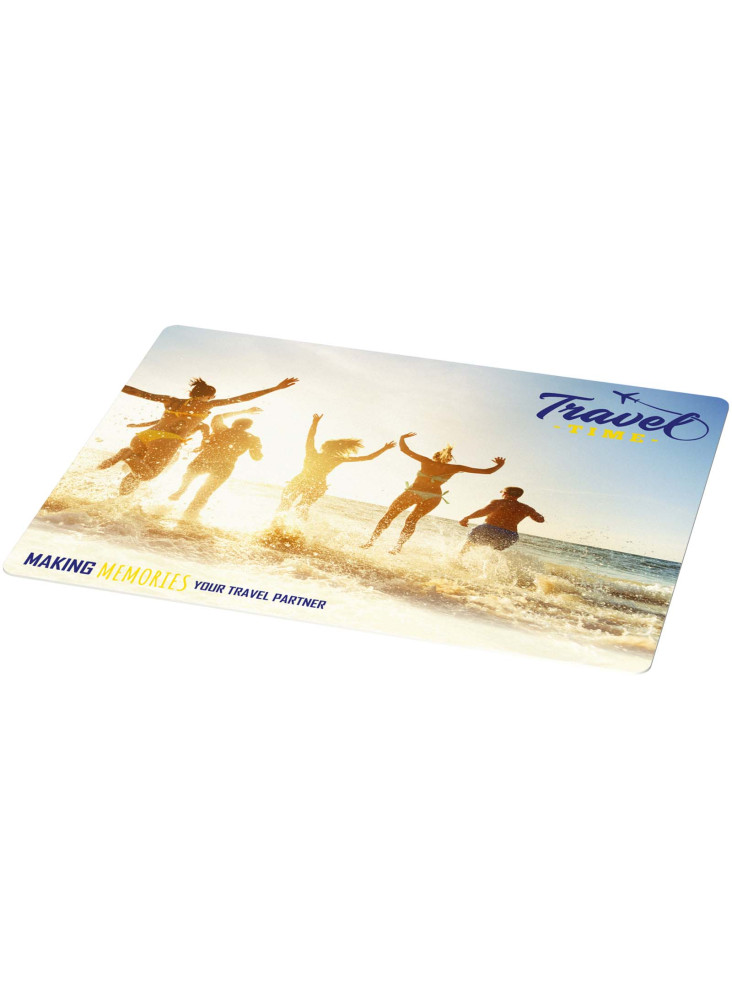 Tapis de souris Lumin avec impression en quadrichromie