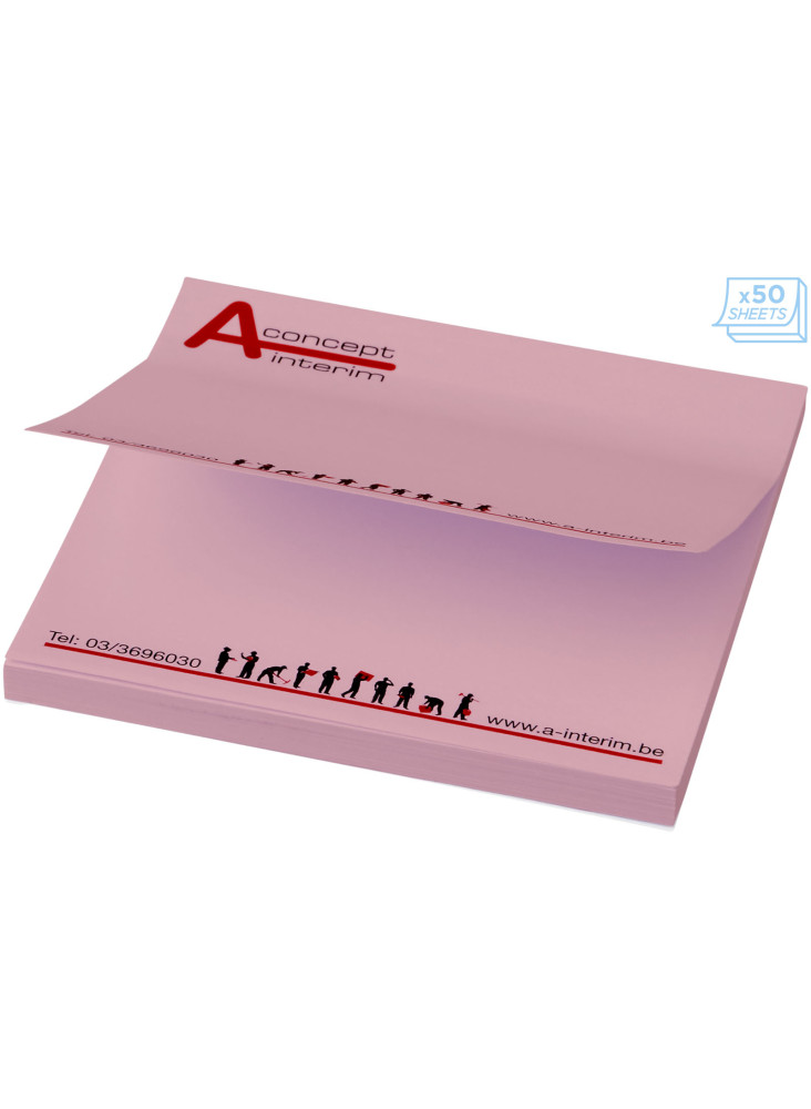 Mémo-autocollants Sticky-Mate® 75x75mm