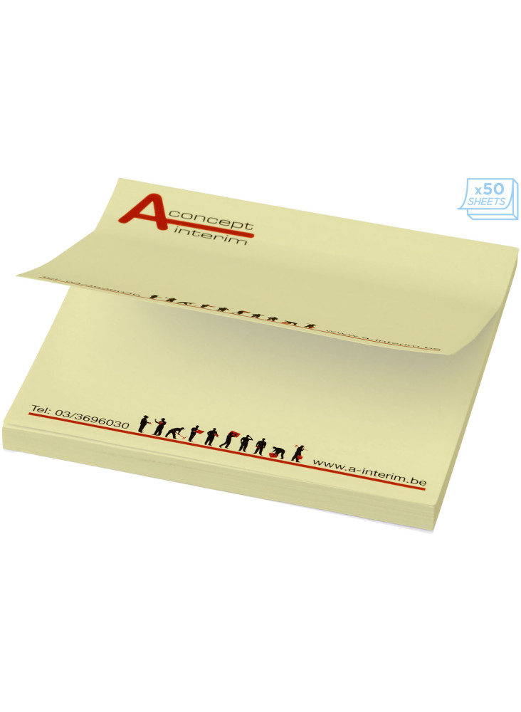 Mémo-autocollants Sticky-Mate® 75x75mm