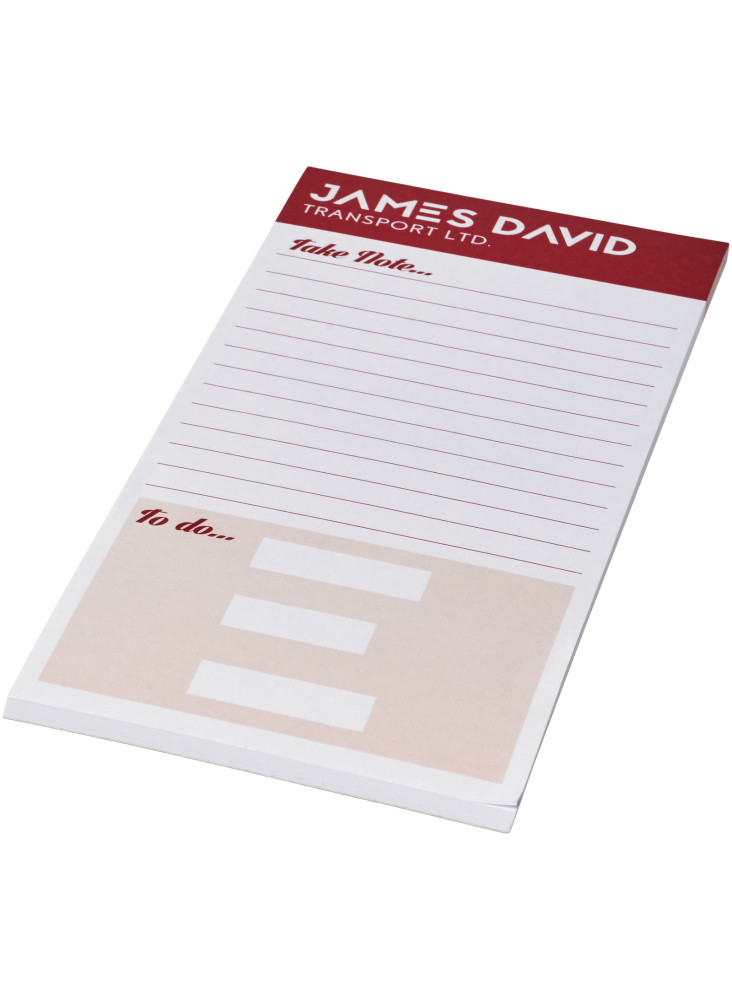 Bloc-notes publicitaire Desk-Mate 1/3 A4 99 x 210 mm
