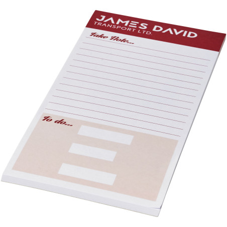 Bloc-notes publicitaire Desk-Mate 1/3 A4 99 x 210 mm