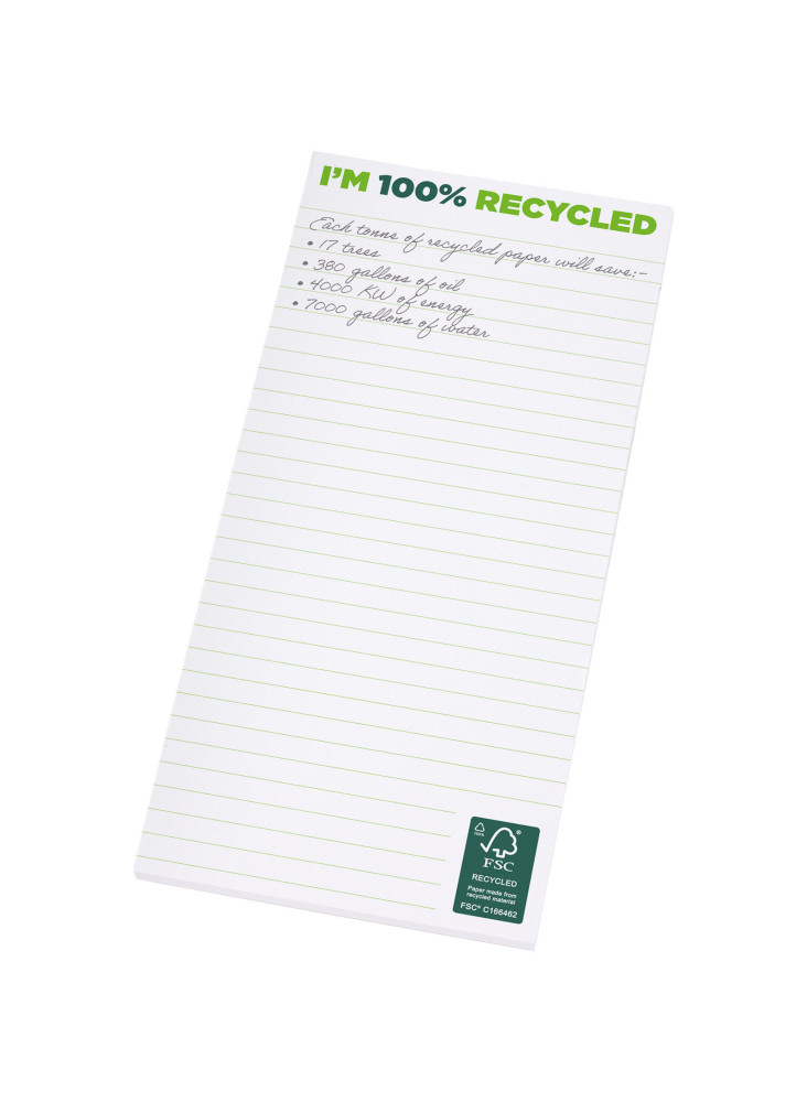 Bloc-notes 1/3 A4 recyclé Desk-Mate®