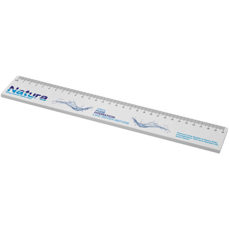 Notes autocollantes recyclées Sticky-Mate® avec règle imprimée 30 cms