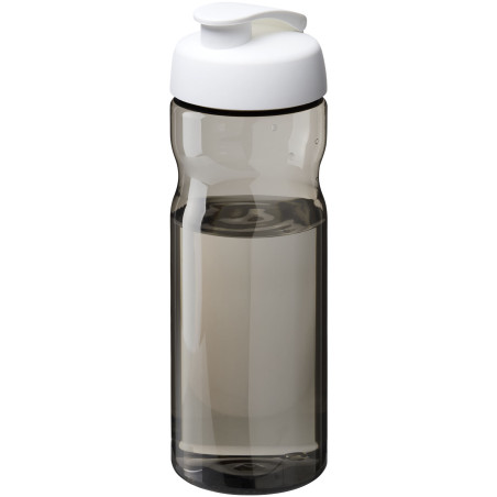 Bouteille publicitaire de sport H2O Active Eco Base 650 ml recyclée couvercle noir bec verseur