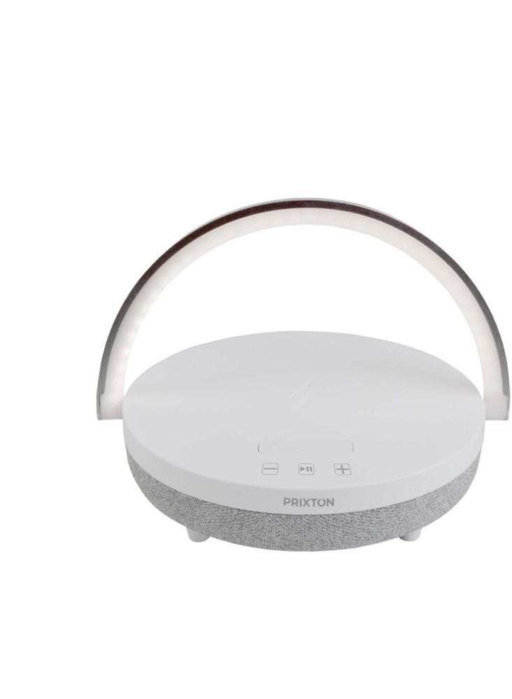 Enceinte publicitaire lampe charge sans fil 10 W Prixton 4-en-1
