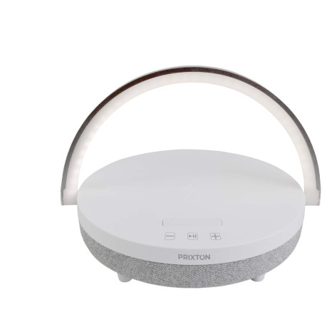 Enceinte publicitaire lampe charge sans fil 10 W Prixton 4-en-1