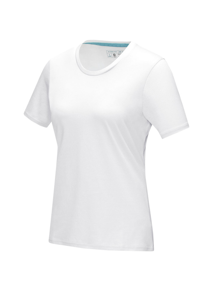 T-shirt publicitaire bio manches courtes femme Azurite