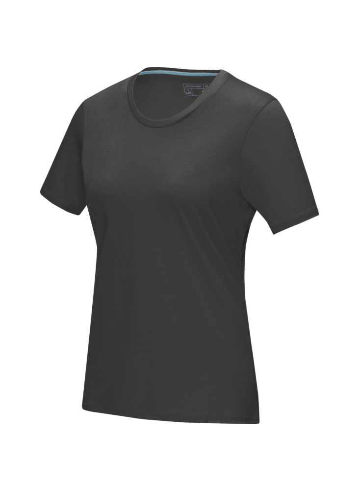 T-shirt publicitaire bio manches courtes femme Azurite