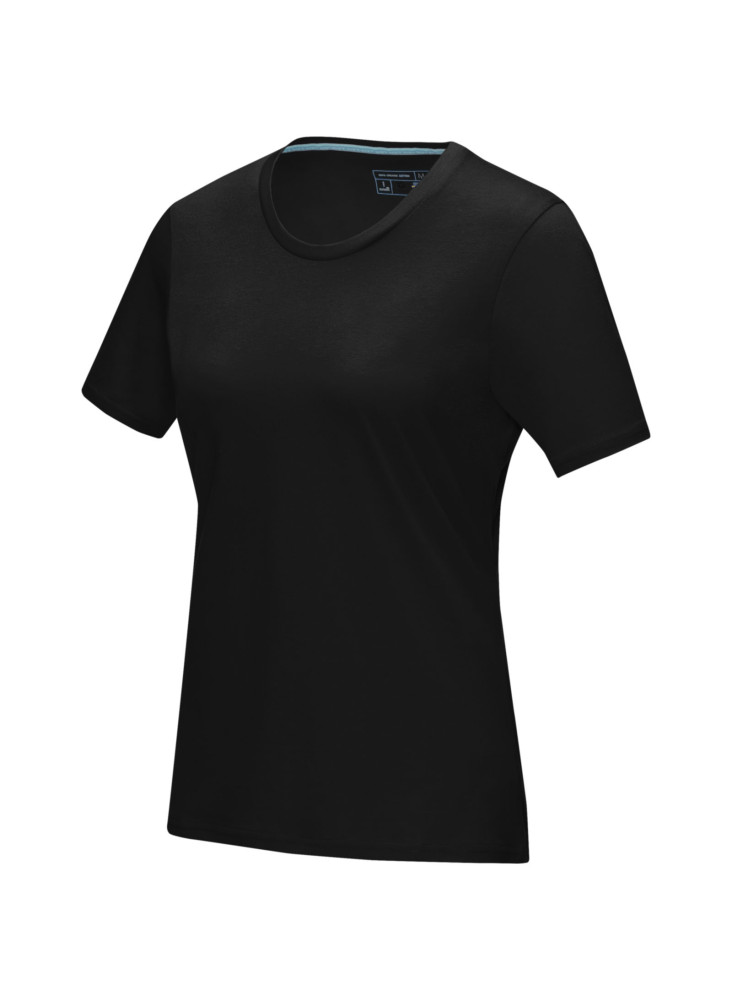 T-shirt publicitaire bio manches courtes femme Azurite