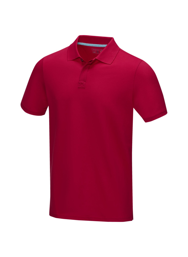 Polo Graphite bio manches courtes homme