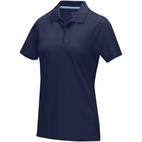 Polo Graphite bio manches courtes femme