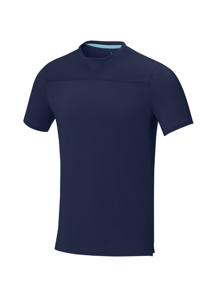 T-shirt publicitaire manches courtes et en cool fit recyclé GRS de 160 g m² homme Borax