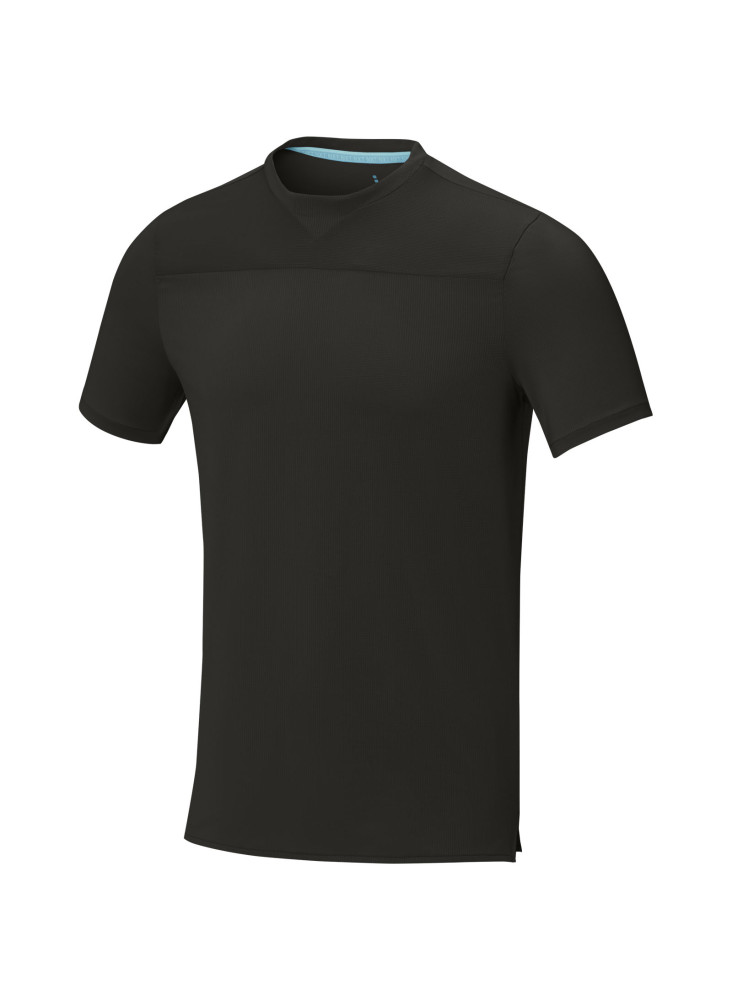 T-shirt publicitaire manches courtes et en cool fit recyclé GRS de 160 g m² homme Borax