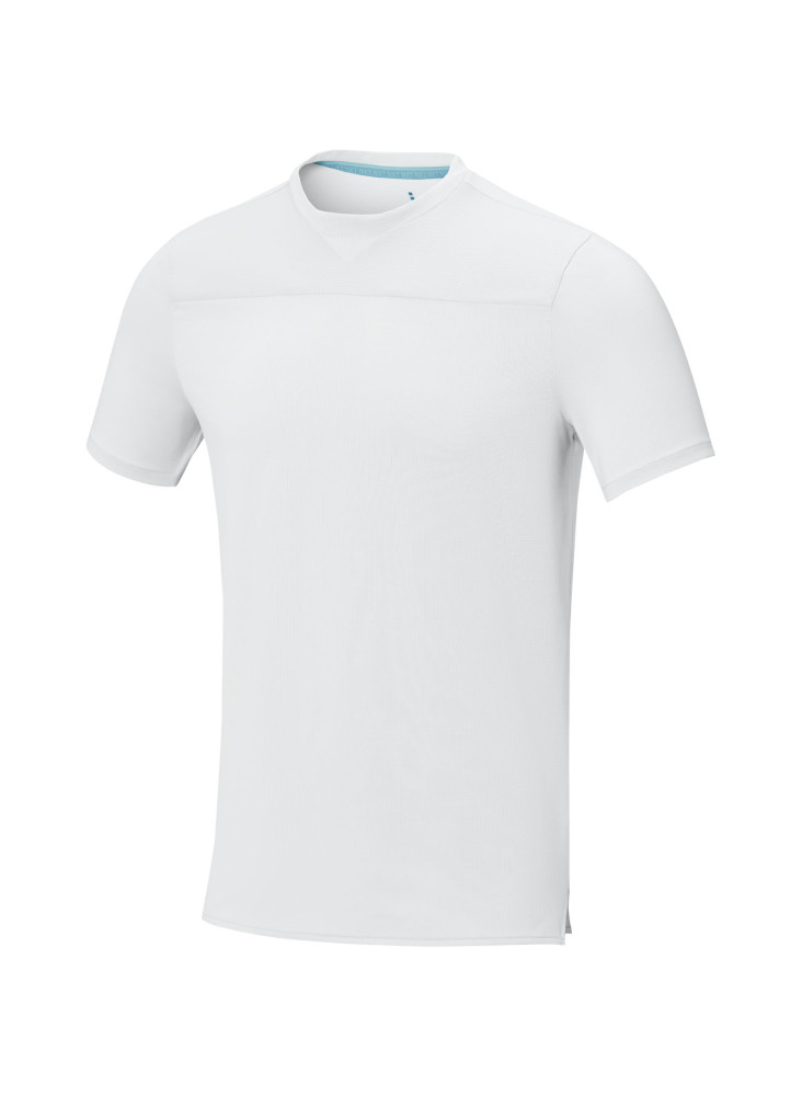 T-shirt publicitaire manches courtes et en cool fit recyclé GRS de 160 g m² homme Borax