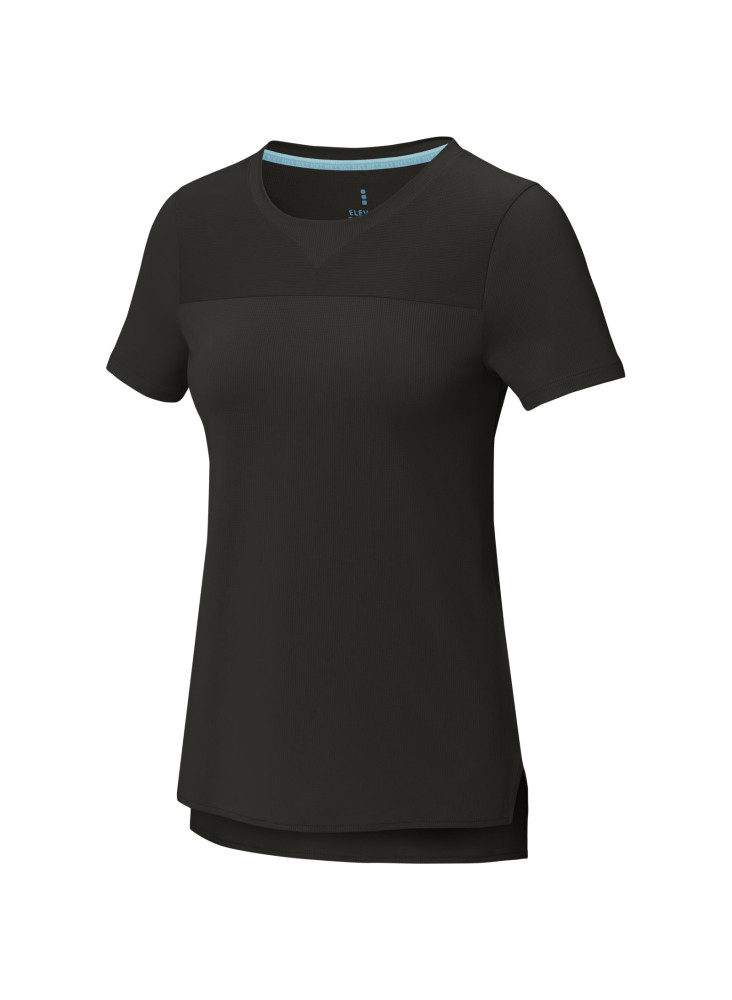 T-shirt publicitaire manches courtes et en cool fit recyclé GRS de 160 g m² femme Borax