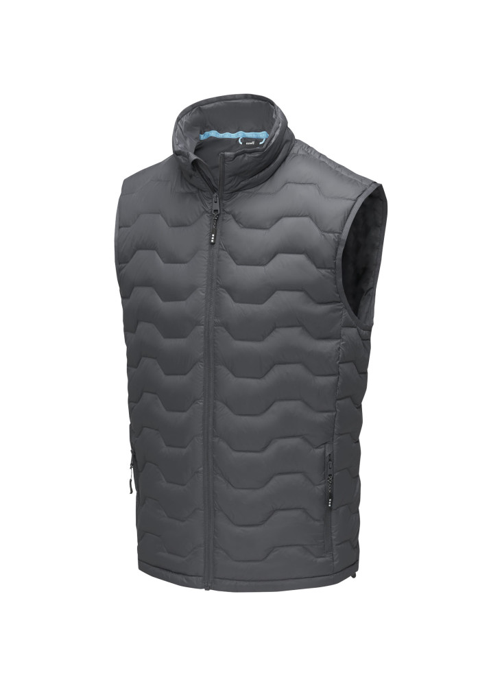 Bodywarmer publicitaire duvet isotherme recyclé certifié GRS homme Petalite