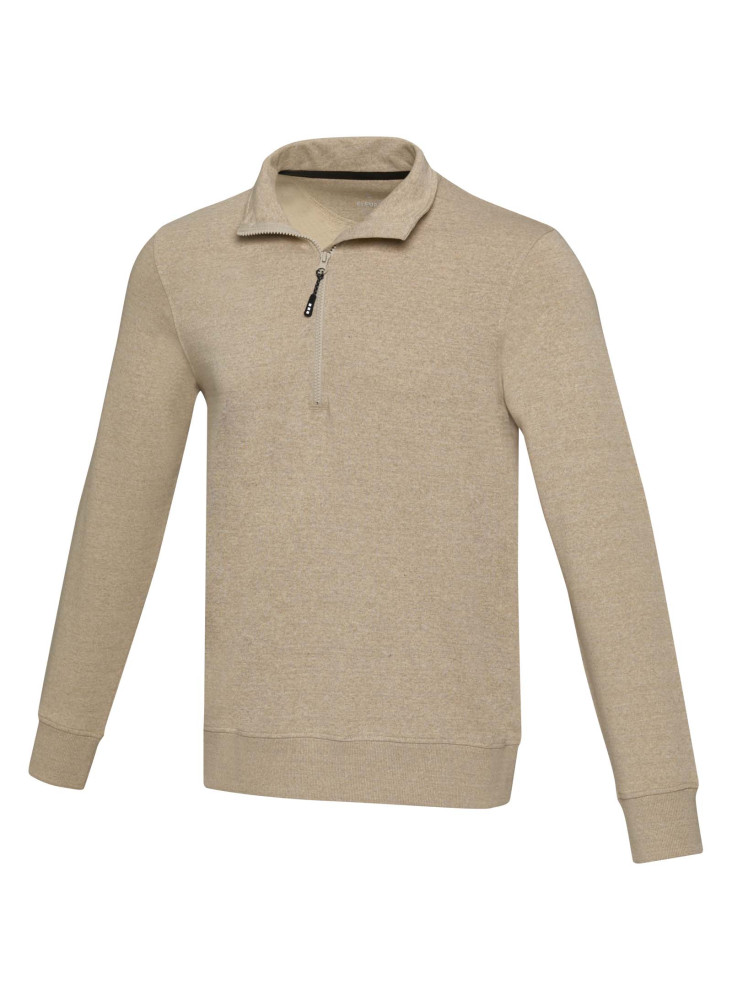 Sweat publicitaire unisexe de 280 g m² ™ recyclé à fermeture quart zip Tin Aware
