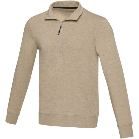 Sweat publicitaire unisexe de 280 g m² ™ recyclé à fermeture quart zip Tin Aware