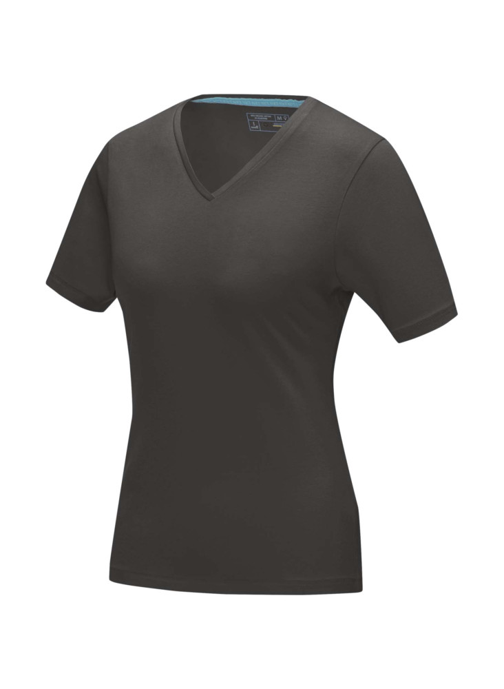 T-shirt publicitaire bio manches courtes femme Kawartha