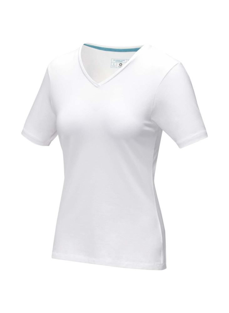 T-shirt publicitaire bio manches courtes femme Kawartha