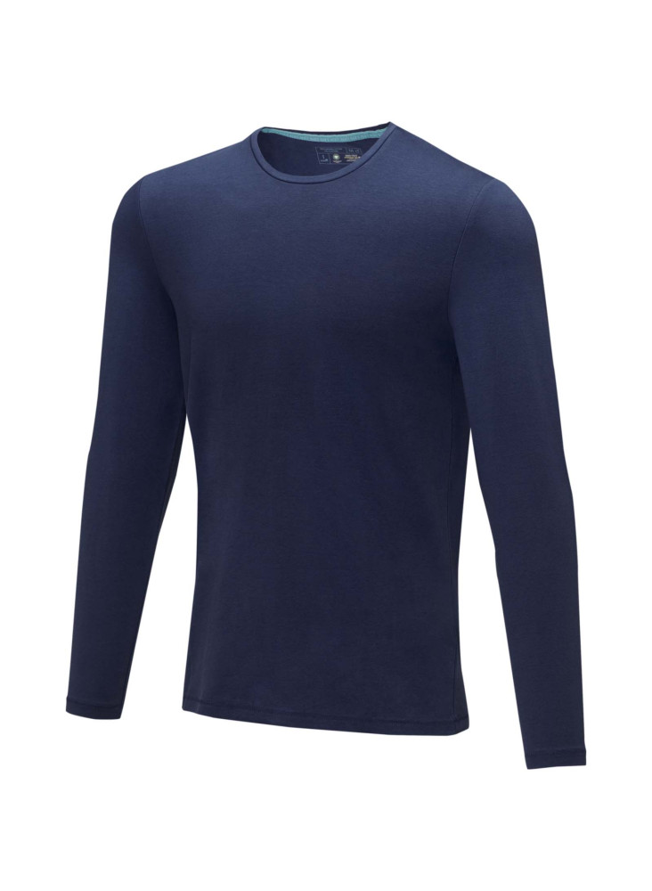T-shirt publicitaire bio manches longues homme Ponoka