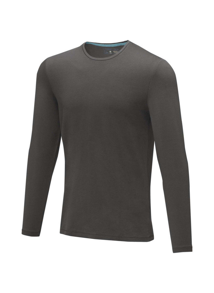 T-shirt publicitaire bio manches longues homme Ponoka