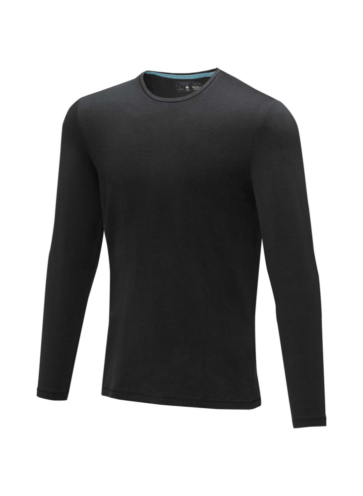 T-shirt publicitaire bio manches longues homme Ponoka