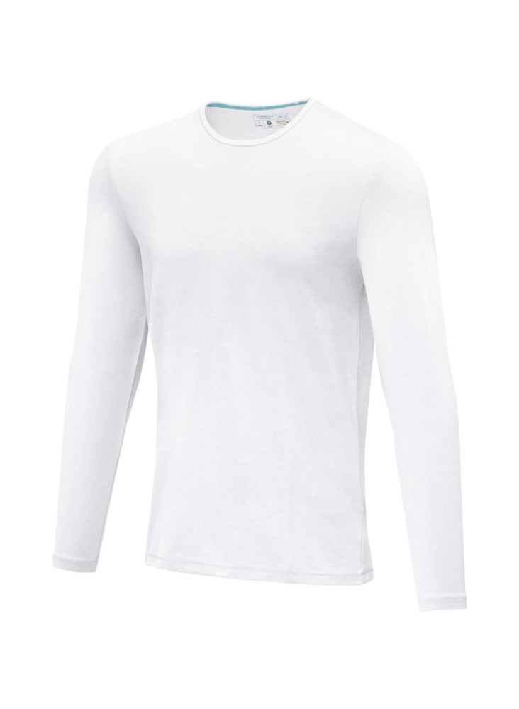 T-shirt publicitaire bio manches longues homme Ponoka