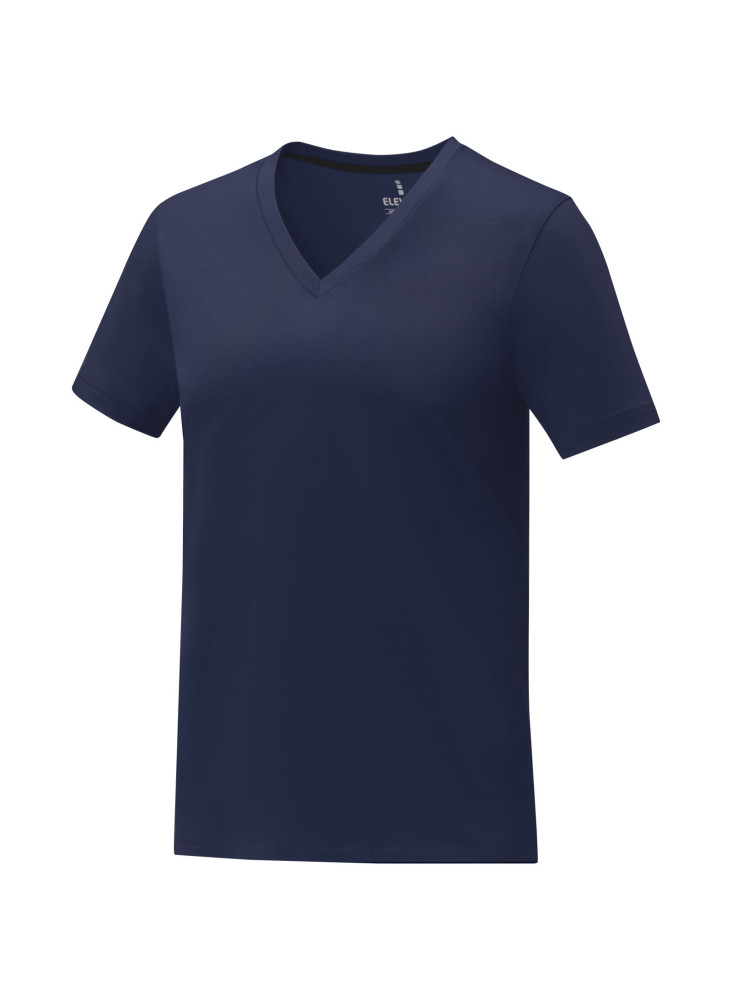 T-shirt Somoto manches courtes col V femme