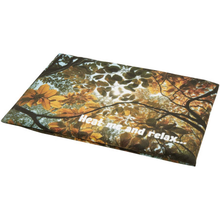 Coussin publicitaire noyaux de cerises sublimation