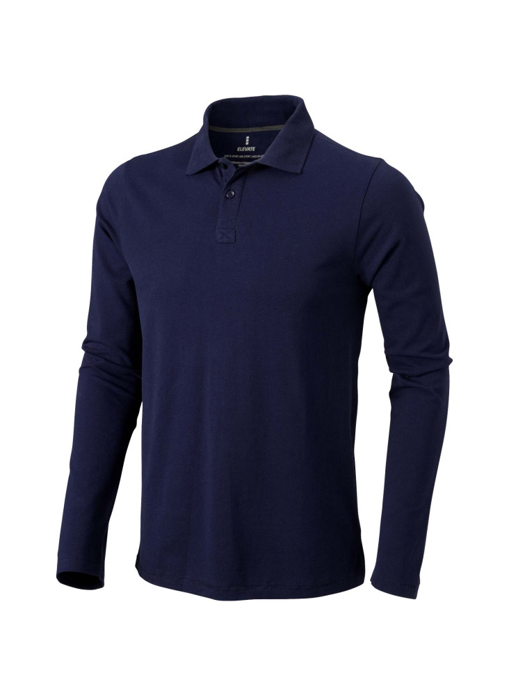 Polo manches longues homme de 180 g/m² Calgary