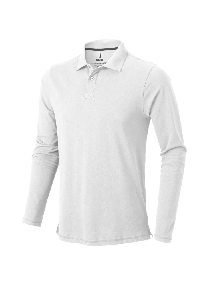 Polo manches longues homme de 180 g/m² Calgary