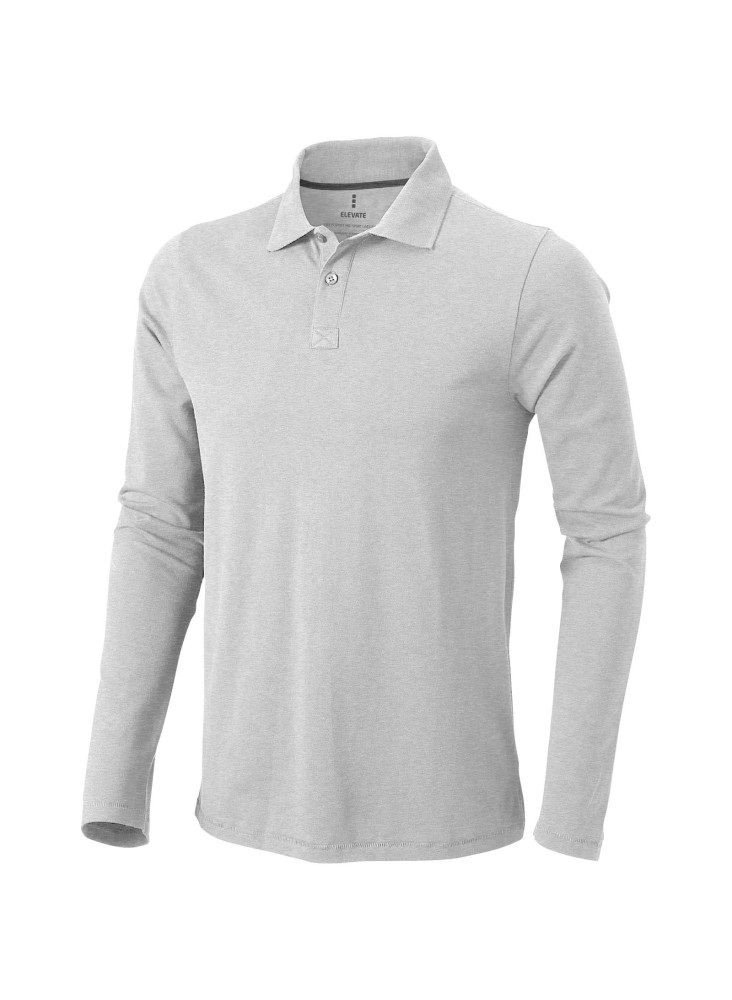Polo manches longues homme de 180 g/m² Calgary
