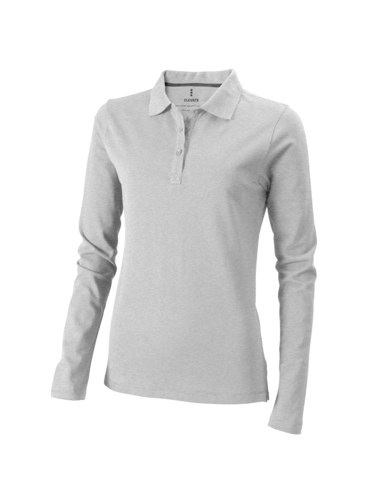 Polo manches longues femme de 180 g/m² Calgary